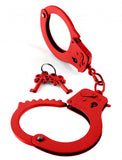 Fetish Fantasy Designer Metal Handcuffs - Red