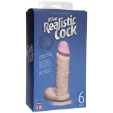 The Realistic Cock Ultraskyn 6 Inch - Beige