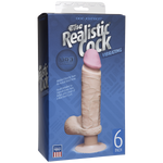 The Realistic Cock - Ur3 - Vibrating 6 Inch White