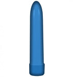 Ladys Choice 5 inch Plastic Vibrator - Blue