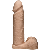 Vac-U-Lock 8in Ultraskyn Dildo with Ultra Harness - Beige