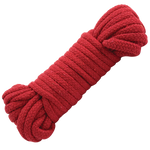 Japanese Style Bondage Rope Cotton Red 32 Feet