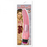 Waterproof Jelly Caribbean #1 Vibrator - Pink