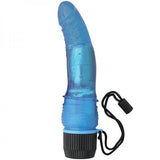 Jelly Caribbean #4 Waterproof Vibrator - Blue