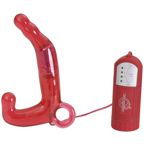 Men's Pleasure Wand Prostate Massager Red