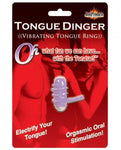 Tongue Dinger Vibrating Tongue Ring-Purple