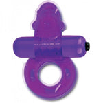 Purrrfect Pet Cock Ring Tickle Me Dolphin Purple