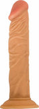 All American Whopper Vibrating 8 inches Dildo Beige