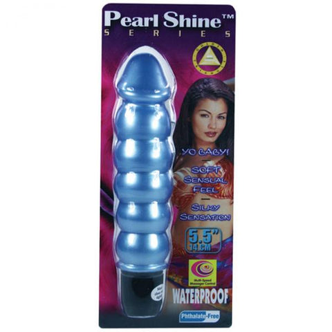 Pearl Sheens Ribbed (blue)