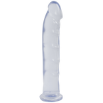 Jelly Jewel Dong With Suction Cup Diamond Clear