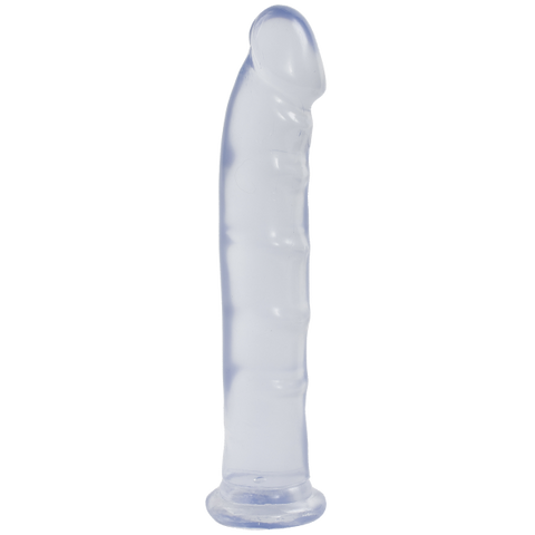 Jelly Jewel Dong With Suction Cup Diamond Clear