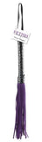 Fetish Fantasy Designer Flogger Purple