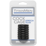 Titanmen Cock Cage Black