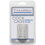 Titanmen Cock Cage Clear