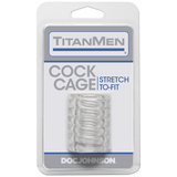 Titanmen Cock Cage Clear