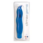 Climax Gems Topaz Swell Blue Vibrator