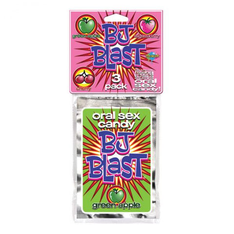 BJ Blast 3 Pack Strawberry, Cherry & Apple