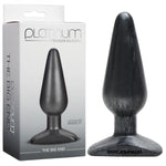 Platinum Premium Silicone The Big End Charcoal Plug