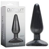 Platinum Premium Silicone The Big End Charcoal Plug