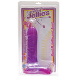 Crystal Jellie Ballsy C*ck 7in - Purple