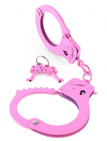 Fetish Fantasy Designer Metal Handcuffs Pink