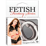 Fetish Fantasy Designer Metal Handcuffs - Silver