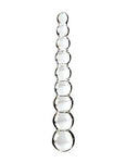 Icicles No 2 Glass Anal Beads Clear