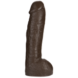 Vac-U-Lock 12in Realistic Hung Dong - Brown