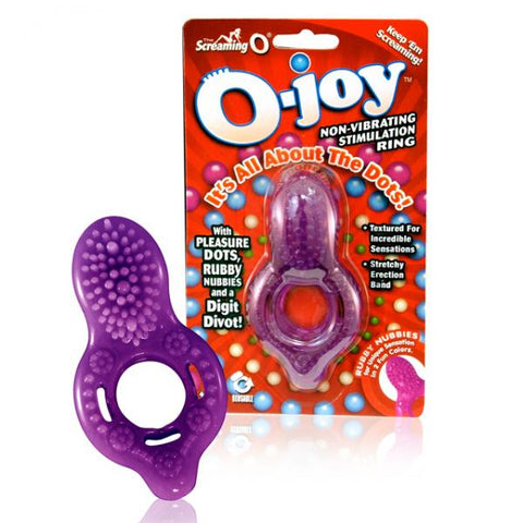 Screaming O O Joy Cock Ring Purple