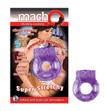 Macho Vibrating Cockring Purple