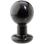 Ball Shape Anal Plug Large Black