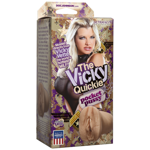 Vicky Vette The Quickie Ultraskyn Pocket Pussy