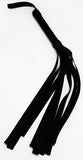 Faux Leather Flogger Black