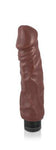 X5 Realistic Hard On 9 inches Vibrating Dildo - Brown