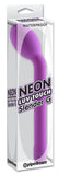 Neon Luv Touch Slender G Purple Vibrator