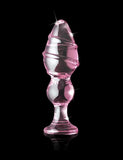 Icicles No 27 Pink Glass Butt Plug