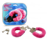 Play Time Cuffs Pink Furry Handcuffs