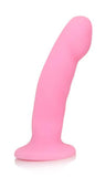 Luxe Cici Pure Silicone Pink Dildo