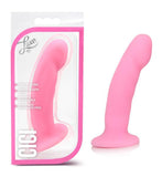 Luxe Cici Pure Silicone Pink Dildo