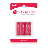 Dragon Alkaline Batteries Size AAA 4 Pack