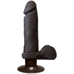 The Vibro Realistic Cock UR3 Vibrator 6 Inch - Brown