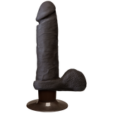 The Vibro Realistic Cock UR3 Vibrator 6 Inch - Brown