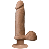 The Vibro Realistic Cock UR3 Vibrator 8 Inch - Tan