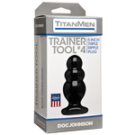 Titanmen Trainer Tool 4 Black Butt Plug