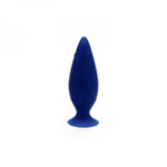 Corked Small Anal Plug - Blue