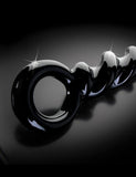 Icicles No 39 Black Glass Massager