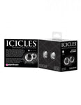 Icicles No 41 Small Glass Ben Wa Balls Clear