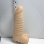 Real Feel No 13 Beige Vibrating Dildo