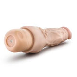 Dr Skin Cock Vibe 4 Beige Vibrating Dildo