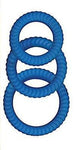 Ram Ultra Silicone Cocksweller C Rings Blue